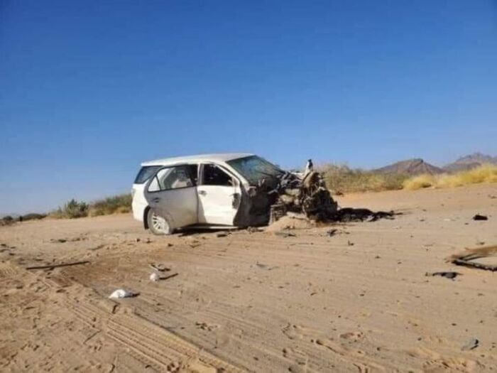 في 3 انفجارات لألغام حوثية.. سقوط ضحايا مدنيين على الطريق الصحراوي شرقي مأرب