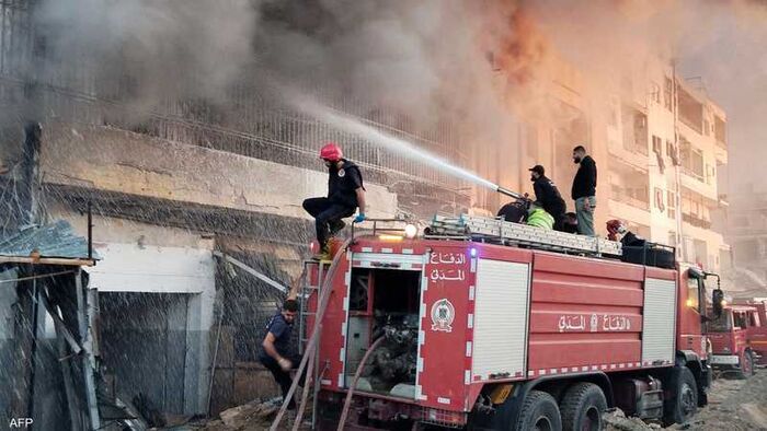 قصف إسرائيل للبنان.. 56 قتيلا وانتشال 14 جثة من تحت الأنقاض