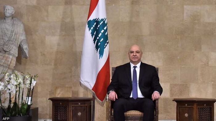 الرئيس اللبناني يحدد موقفه من إحتلال إسرائيل لبلاده
