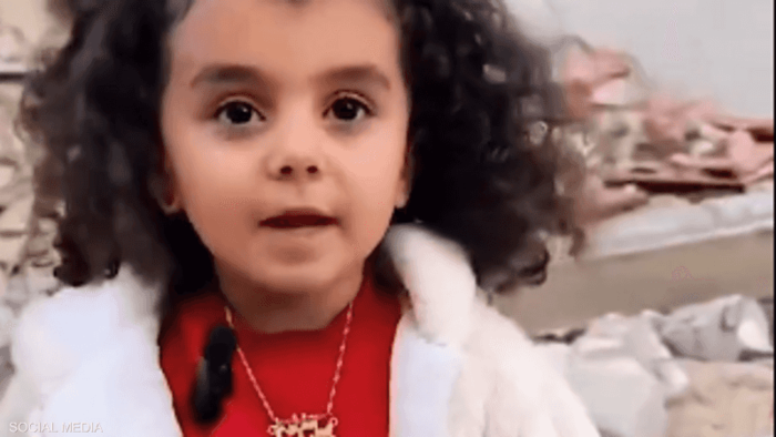 طفلة غزاوية تسخر من تصريحات ترامب وتتحداه