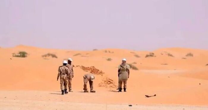 جرائم وراءها الحوثي.. مسام: نزع 629 لغم من المناطق المحررة حديثا في حيس