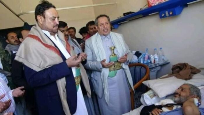 إصابة محافظ #الجوف للحوثيين ومصرع آخرين بقصف لمقاتلات التحالف في #حجة "صورة"