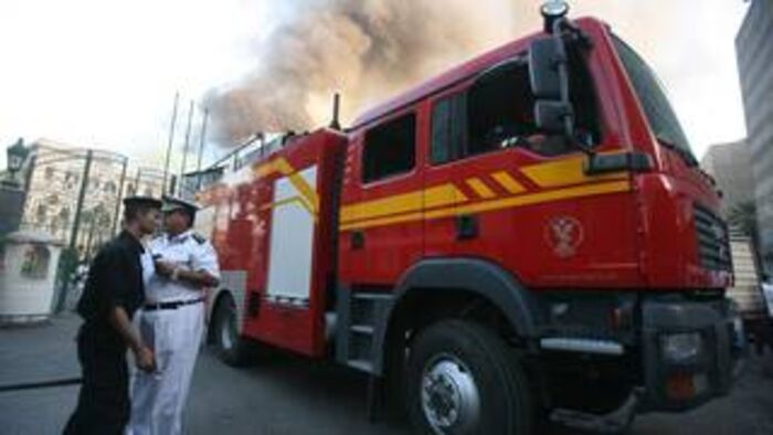 #مصر.. حريق هائل يلتهم 28 سيارة في الإسكندرية