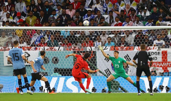#كأس_العالم 2022.. الأوروجواي تتعادل مع كوريا الجنوبية