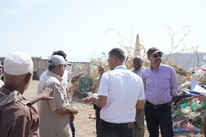 أكدوا على سرعة استكمالة.. مسؤولون أمميون ومحليون يتفقدون مشروع مياه المخا في مرحلته الأخيرة