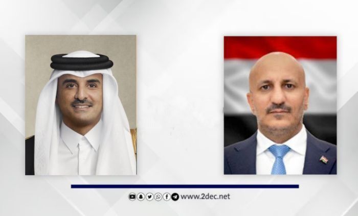 طارق صالح يتلقى برقية شكر جوابية من أمير دولة قطر
