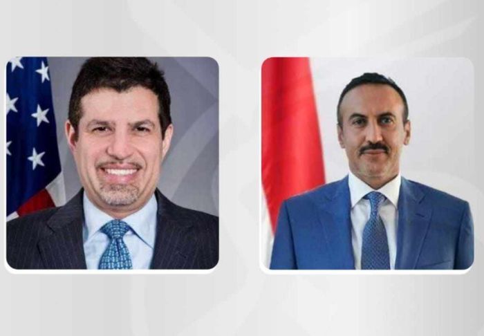 السفير أحمد علي عبدالله صالح يلتقي السفير الأمريكي لدى اليمن