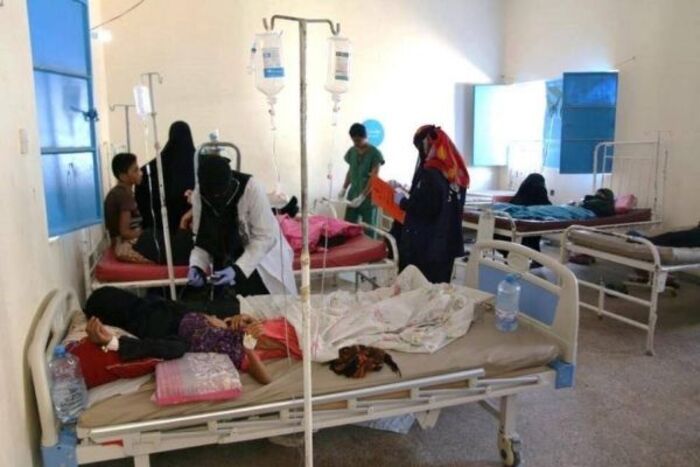 اطباء بلا حدود: رصد 2,542 حالة كوليرا وملاريا وحمى الضنك في مديرية موزع بتعز