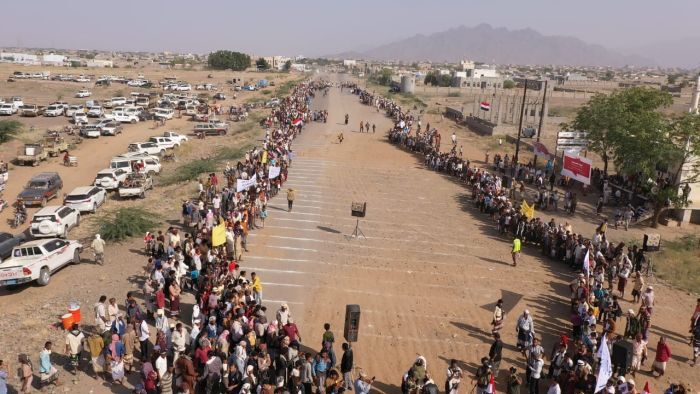 وقفة احتجاجية في الساحل الغربي تندد بمجازر مليشيا الحوثي وتطالب بتحرك دولي لحماية المدنيين "صور"