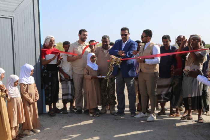 إنسانية المقاومة الوطنية تتوِّج عامًا من الإنجازات بافتتاح مدرسة في ريف ذو باب المندب "صور"