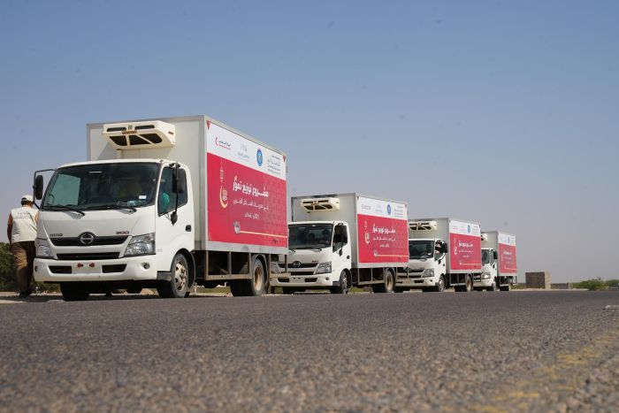 الزحزوح يرعى تدشين مشروع توزيع التمور في الحديدة من قبل الخلية الانسانية ودعم الهلال الأحمر الإماراتي