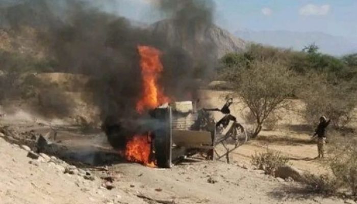 انفجار عبوة ناسفة في أبين