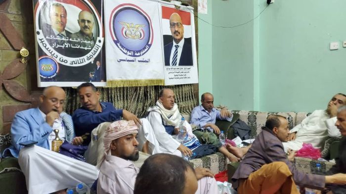 أمسية رمضانية نظمها سياسي المقاومة في تعز شددت على وحدة الصف في مواجهة أدوات إيران