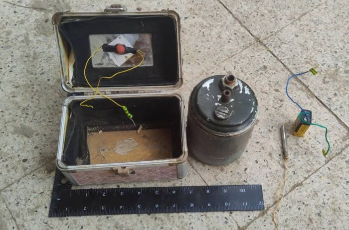 العثور على لغم حوثي داخل حقيبة نسائية شرق تعز