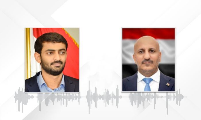 رئيس فرع المكتب السياسي بمأرب يهنئ نائب رئيس مجلس القيادة طارق صالح بعيد الفطر