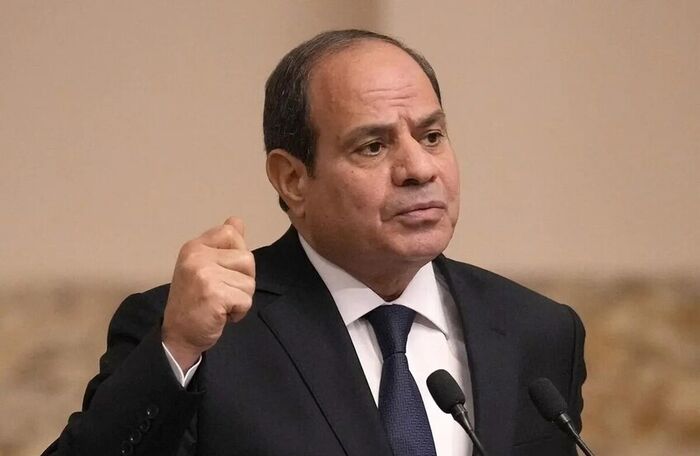 السيسي يتحدث عن الحل الوحيد للصراع الفلسطيني الإسرائيلي