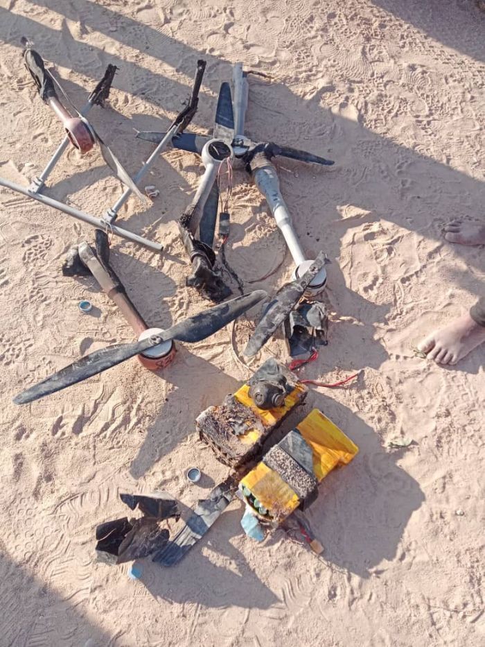 إسقاط طائرة مسيّرة للحوثيين في الجوف