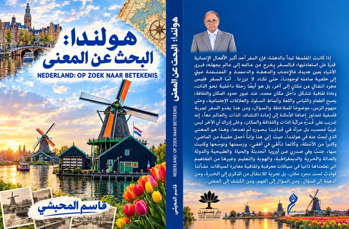 صدور كتاب "هولندا.. البحث عن المعنى" للبروفيسور قاسم المحبشي