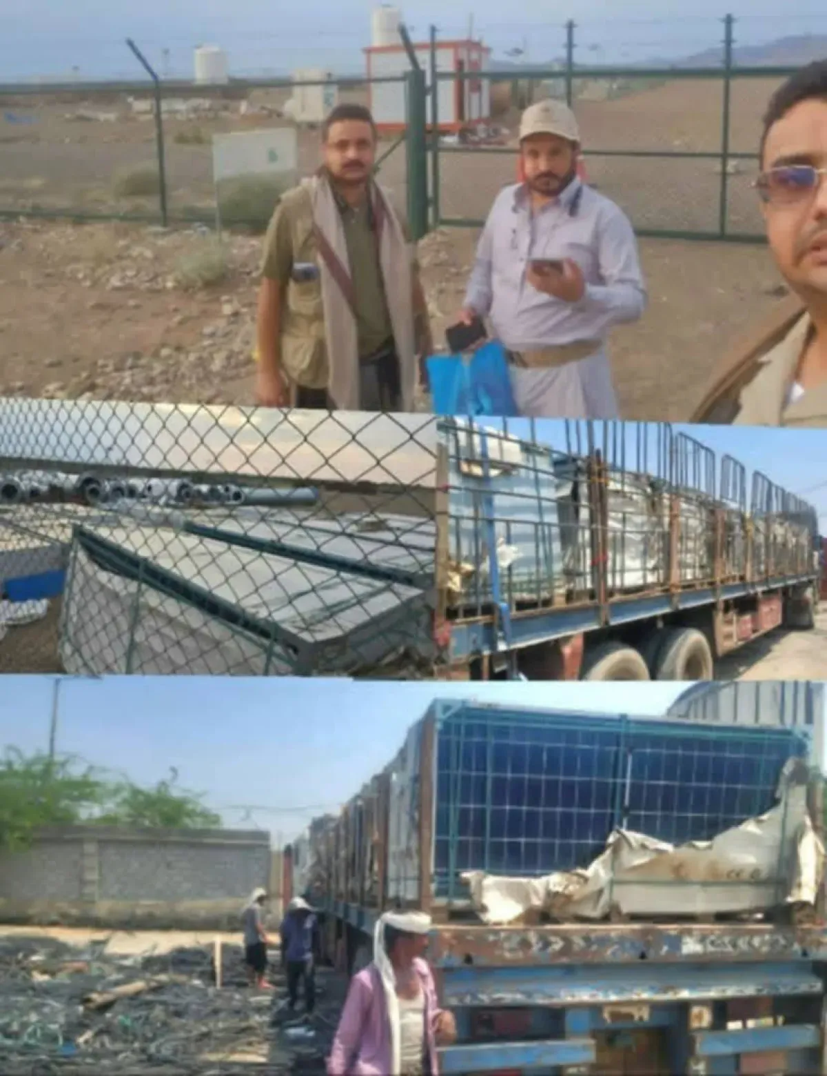 مليشيا الحوثي تنهب محطتي الطاقة الشمسية في حيس والخوخة وتنقل معداتهما إلى صعدة
