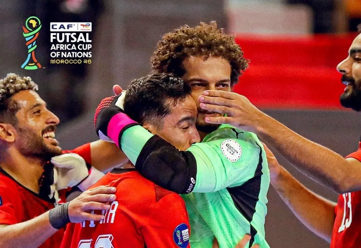 مصر تحصد برونزية كأس إفريقيا للصالات بفوز كبير على الجزائر