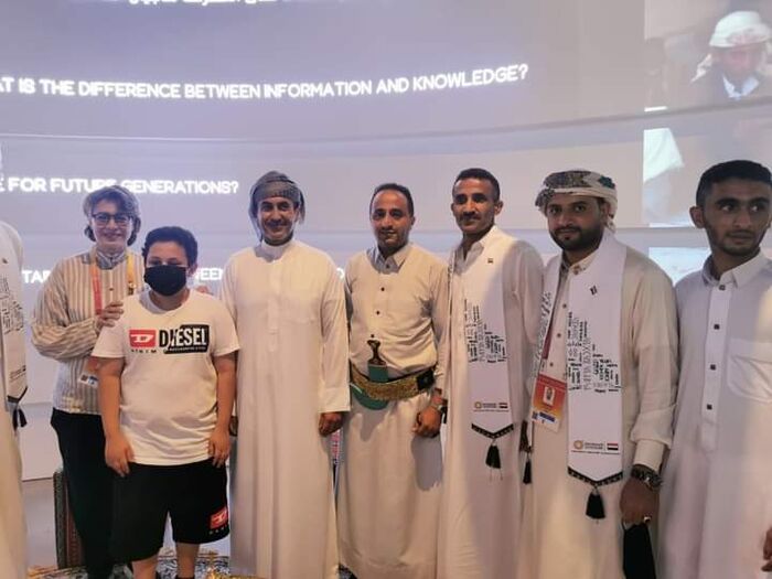 السفير أحمد علي عبدالله يزور جناح اليمن في معرض "اكسبو 2020" بدبي "صورة"