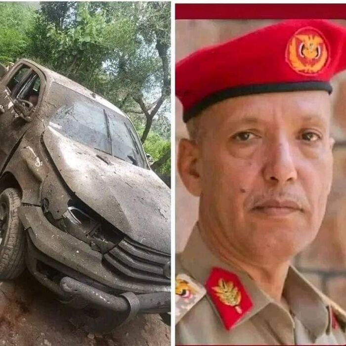 إصابة رئيس شعبة الاستخبارات العسكرية في محور تعز إثر محاولة اغتياله بعبوة ناسفة