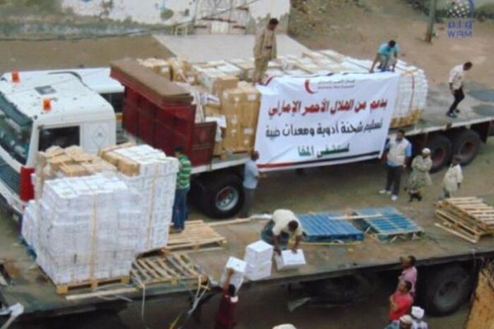 الامارات.. الاولى عالميا بصفتها اكبر دولة مانحة في تقديم المساعدات الإنسانية الطارئة لليمن   