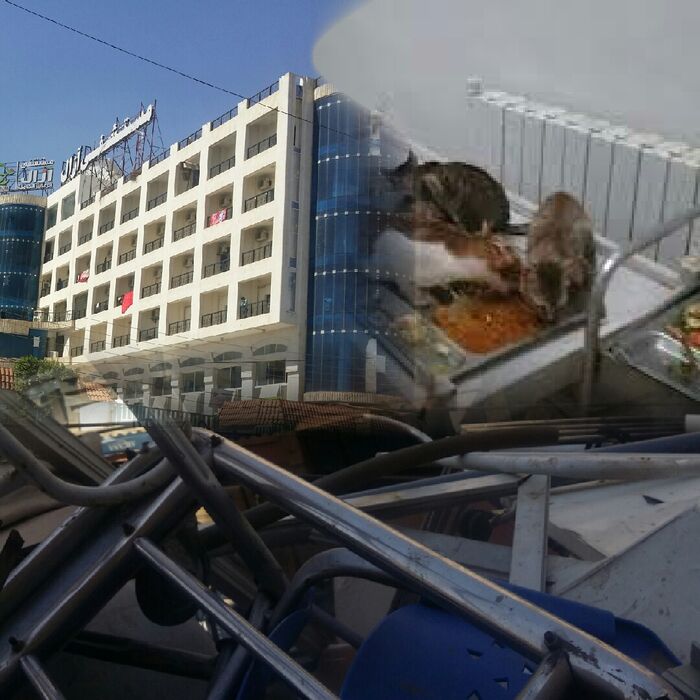 #صنعاء | #مستشفى_آزال يتحول إلى مكب نفايات ومستودع خردة وسمسرة قطط