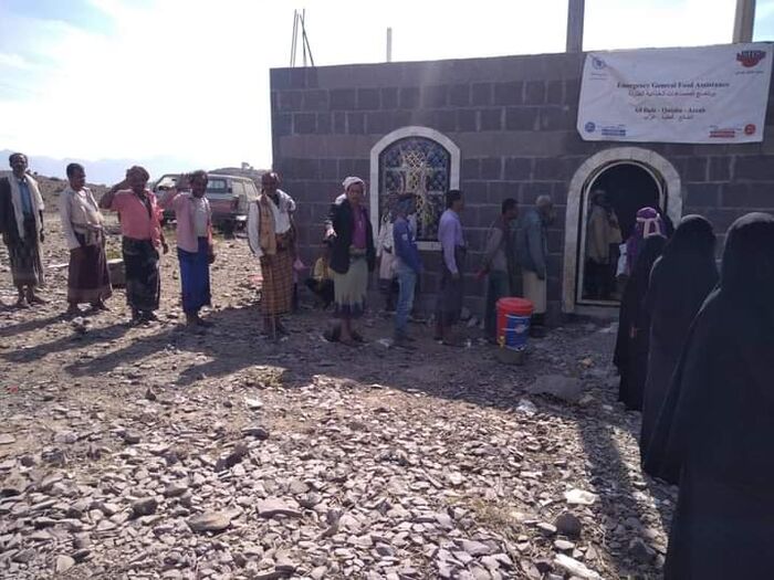 قعطبة | جمعية التكافل تفتتح مركزا جديدا لتوزيع مواد الإغاثة في منطقة عزاب