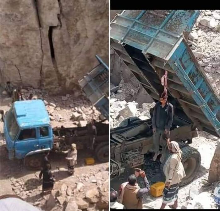 بسبب الخُمس الحوثي.. القتل شنقا لعامل نقل الاحجار "الحبيشي" وسط اليمن