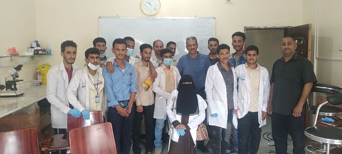 رئيس مجلس امناء جامعة جامعة خليج عدن الدولية يتفقد سير العملية الاكاديمية في الجامعة