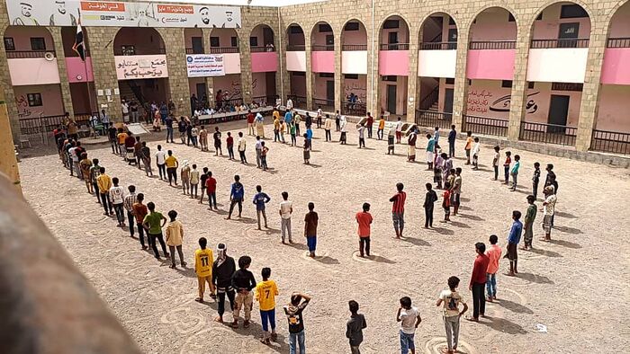 برعاية سياسي المقاومة الوطنية.. تدشين المخيم الصيفي في مديرية الخوخة