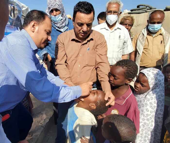 الضالع.. تدشين حملة التحصين الاحترازية ضد شلل الاطفال