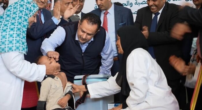 تدشين الحملة الوطنية الطارئة للتحصين ضد مرض الحصبة والحصبة الألمانية في عدن والمحافظات المحررة
