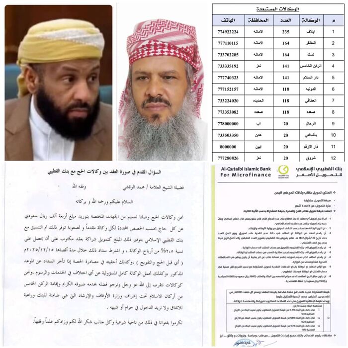 اعتبر العقد مخالفاً للشرع والدستور.. العلامة الوقشي يحذر من مخاطر إلزام الأوقاف وكالات الحج التعامل بـ«الربا»