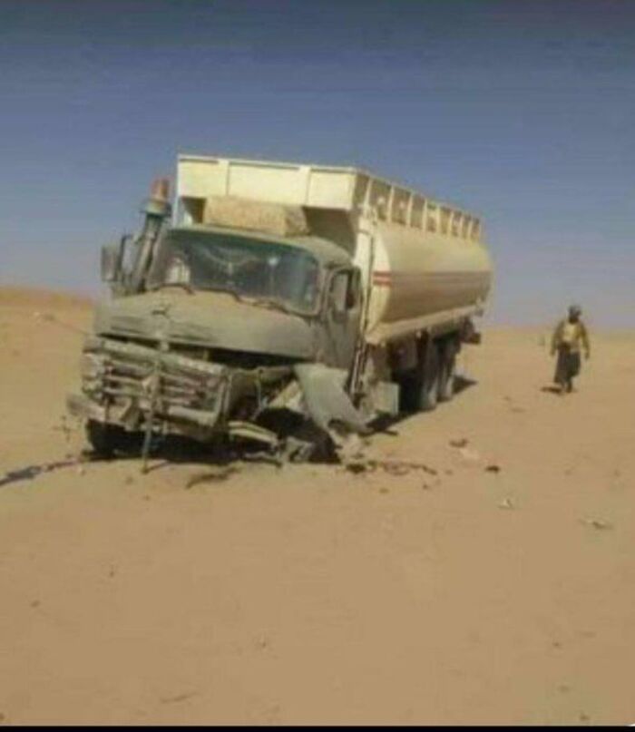 اصابة مواطن بانفجار لغم في #الجوف