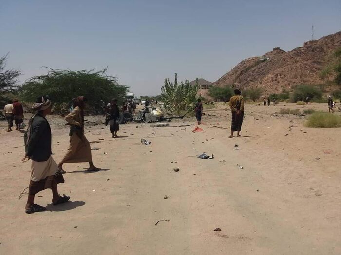 استشهاد 4 جنود وإصابة 3 آخرين من قوات دفاع شبوة بانفجار عبوة ناسفة