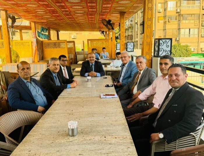 رئيس برلمانية سياسي المقاومة الوطنية يلتقي رئيس برلمانية التجمع الوحدوي المصري في القاهرة