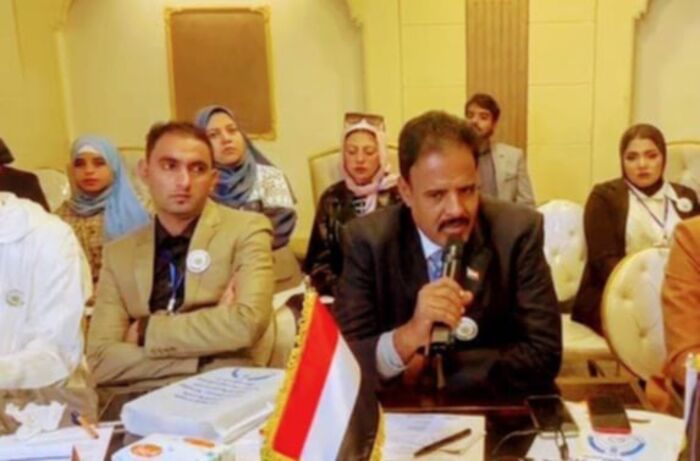 رئيس فرع اتحاد الشباب العربي في اليمن يتلقى دعوة مشاركة من الأمانة العامة لاتحاد الشباب العربي بالقاهرة