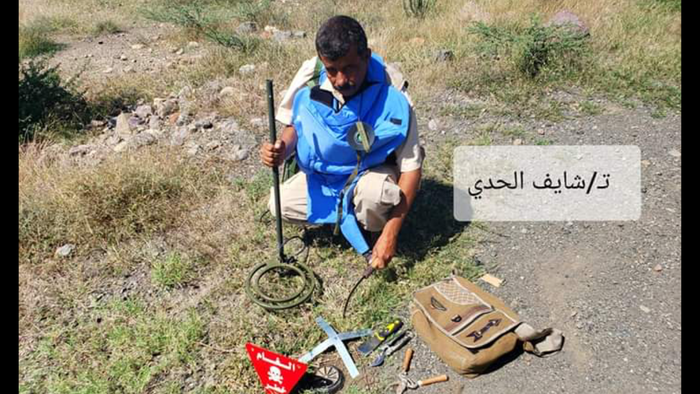 آلاف الألغام زرعت دون خرائط في مناطق مأهولة بالسُكّان والطرقات شمال الضالع .. تقرير