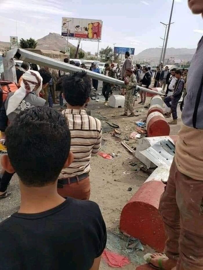 صورة | وفاة تسعة افراد بحادث مروري وسط صنعاء