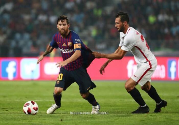 #ميسي على رأس قائمة برشلونة لمواجهة إشبيلية اليوم