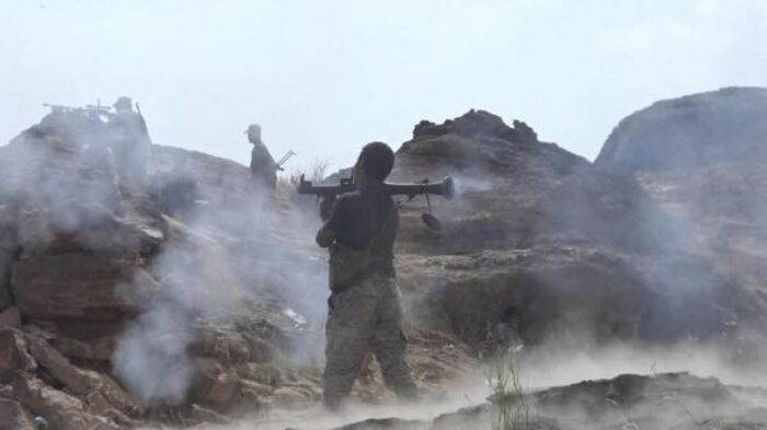 عشرات القتلى الحوثيين في جبهة قانية بينهم قيادي عسكري برتبة لواء