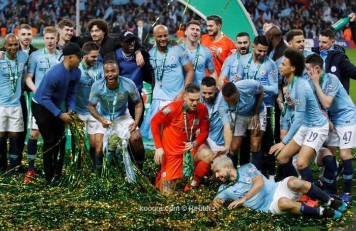 #مانشستر_سيتي يقسو جدا على ساري ويحصد أول ألقاب الموسم .. تقرير