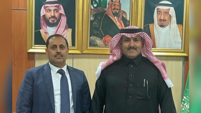 الأمين العام المساعد للمكتب السياسي يلتقي سفير المملكة العربية السعودية
