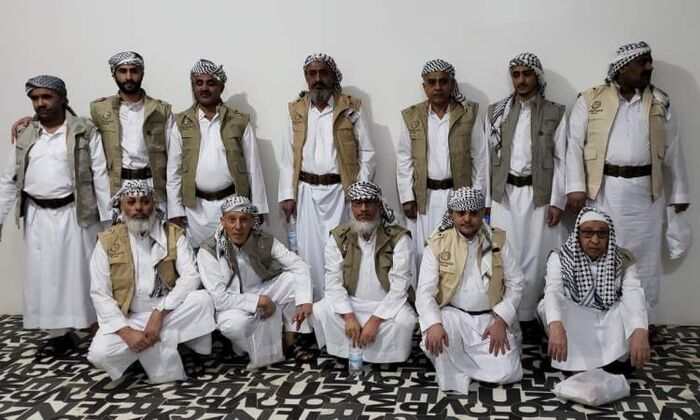 صنعاء تستقبل ‏13 أسيرا حوثيا مقابل الافراج عن أسير سعودي (صورة)
