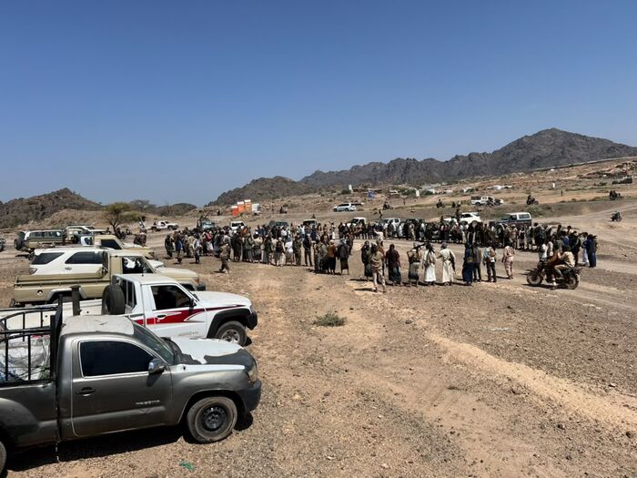 وقفات احتجاجية في الضالع تضامناً مع الشيخ بن فدغم وقبائل دهم
