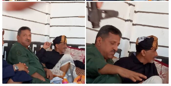 بقيادة قائد المحور.. وفد رفيع من محور الضالع يزور اللواء الصبيحي