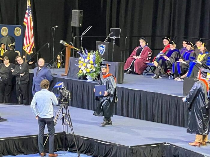 حفيد الرئيس الحمدي يحصل على الماجستير بتفوق في تخصص هندسة المكانيك من جامعه تليدو الامريكية