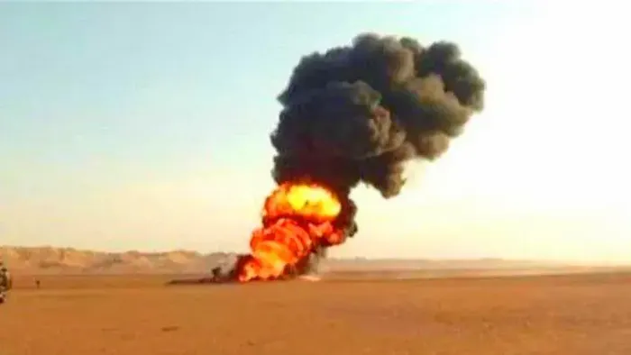 تفجير أنبوب النفط الخام في شبوة